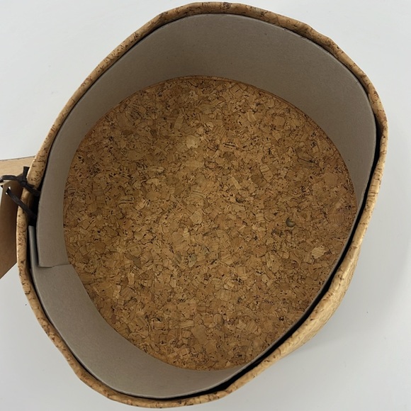 CRATE & BARREL Bambu Cork Bowl NWT - Picture 8 of 10